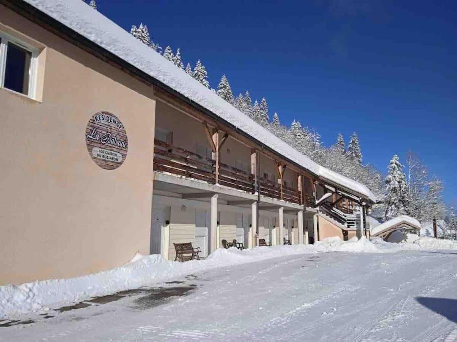 Babaute 7, Studio Typique Au Pied Des Pistes Prémanon Εξωτερικό φωτογραφία